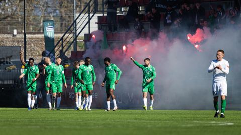 Levadia päästis Saaremaal viigi ja võitis 2:1