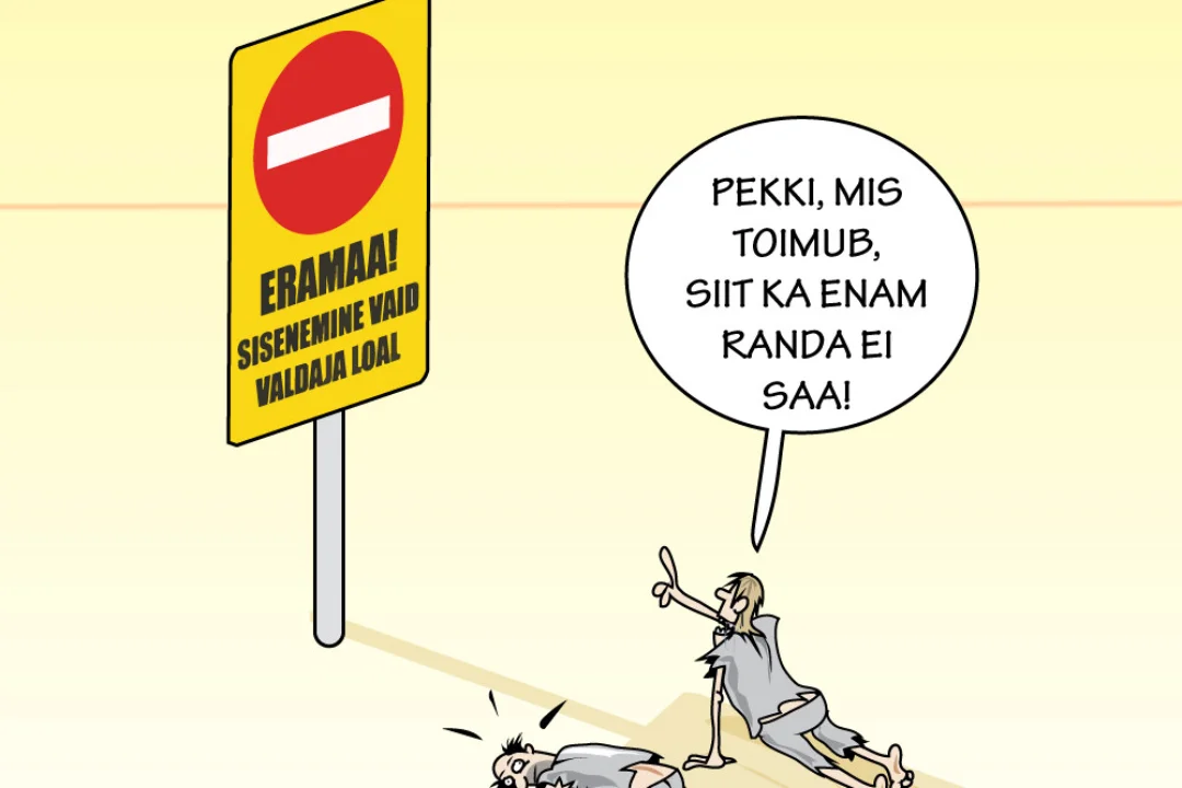 Eramaa sildid Eestis ei tühista seaduslikku kallasrada