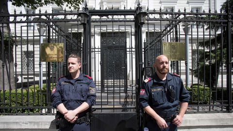Austria väljastas kolm Vene diplomaati spionaaži kahtlusega