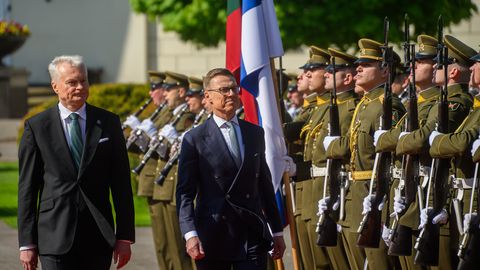 Leedu president: Venemaa peab näitama tahet sõda lõpetada