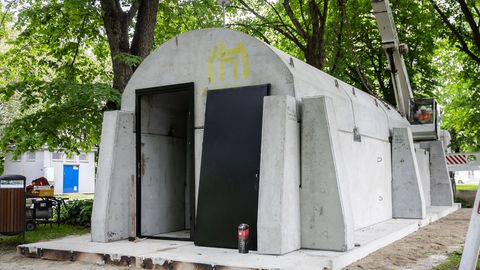 В центре Таллинна установят первое в Эстонии модульное убежище