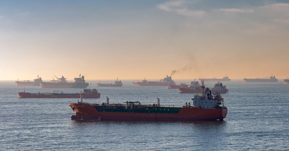 Танкеры покидают якорные стоянки Балтийского моря