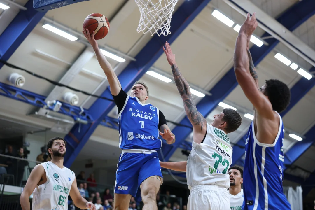 Võimas tagasitulek Tallinnas: Bigbank/Kalev alistas 24-punktilisest kaotusseisust Türgi klubi