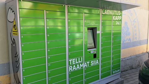 Tartu linnaraamatukogu laenutuskapp jäi taas seisma