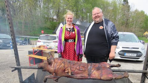 Suur Retro Grillipidu kogutas grillimeistrid ja retrofännid Põlvasse