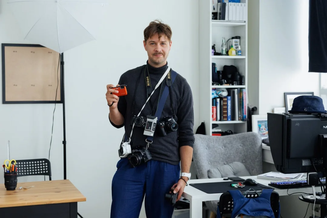 Pariisis kohtusid Eesti fotograaf Geit Eero ja tema iidol Mathieu Stern