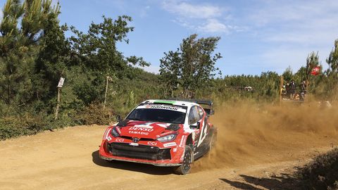 Rallisõitjad Portugalis keeruliste oludega silmitsi