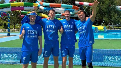 Eesti 3x3 korvpallikoondis alistas Bukarestis Suurbritannia ja jõudis poolfinaali