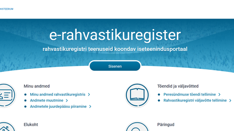 E-rahvastikuregistris saab nüüd kiiresti uue nimega dokumendi taotleda