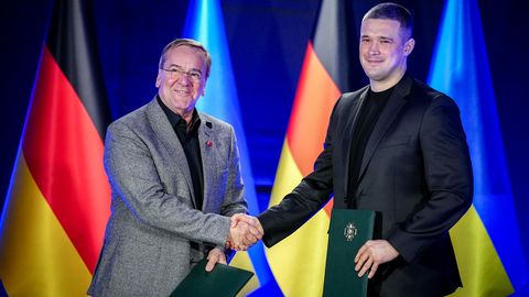 Ukraina kaitseminister kiitis Saksamaa suurt sõjalist abi