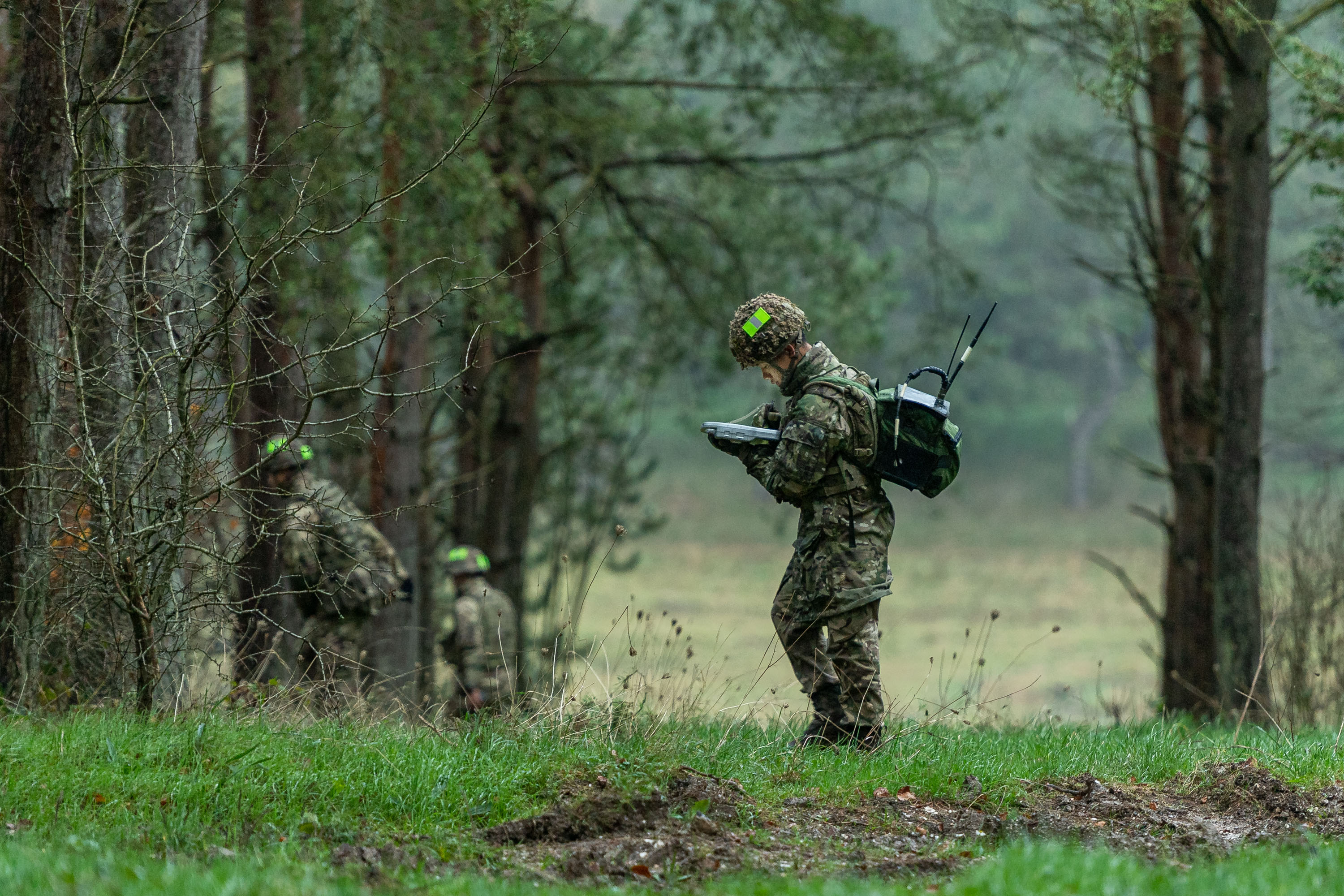 Briti brigaadikindral Eestis: oleme valmis viivitamatult lahingusse minema