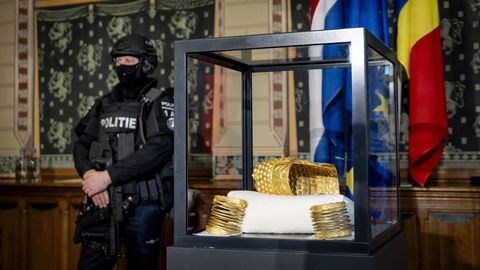 Röövitud Rumeenia aarded tagastati muuseumisse