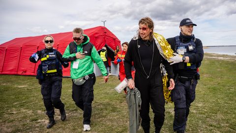 Manilai sadamas peetud suurõppuses simuleeriti klassiväljasõidu katastroofi