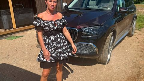 Silvia Ilves's future husband arrived near Põlva in a luxury car