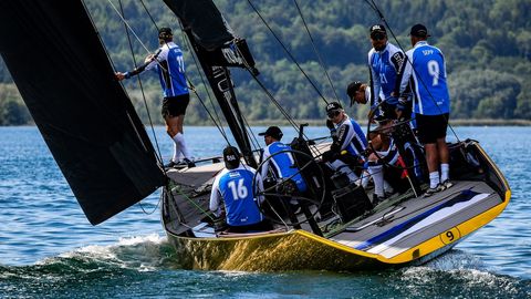 Estonian sailing team launches SSL Gold Cup qualifying with victory in Neuchâtel