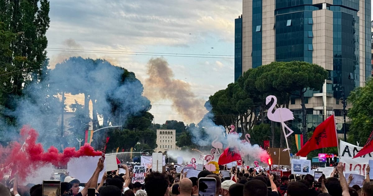 Albania's 'Flamingo Revolution' Targets Jared Kushner's Resort in Tirana
