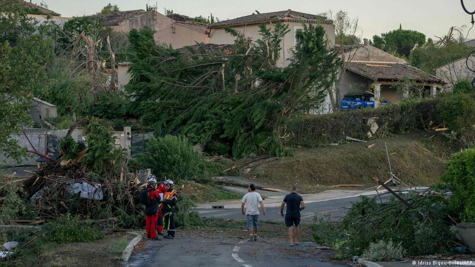 Torm Prantsusmaal Pomasi külas vigastas kümneid inimesi ja lõhkus sadu kodusid