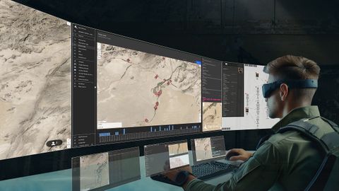 Estonian defence startup Vegvisir presents new battlefield information management system in Paris