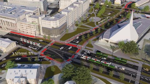 Tallinn avab Petrooleumi tänava uuenduse kavad avalikule ülevaatamisele