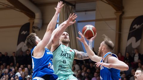 Tartu ja Kalev/Cramo võitlevad Eesti-Läti liiga finaali piletist