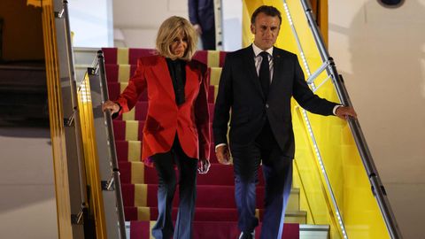 Macron ja Iraani näitlejanna: faktid ja spekulatsioonid