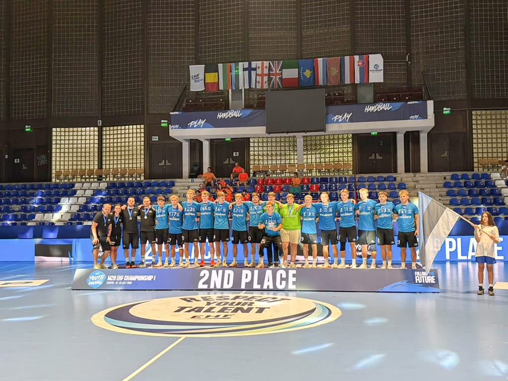 Eesti noormehed saavutasid Kosovos toimunud U20 käsipalli turniiril teise koha