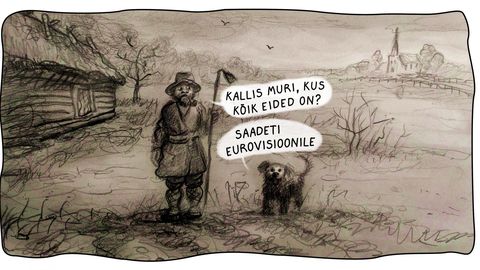 Allan Hmelnitski kunstniku joonistused saavad näituse