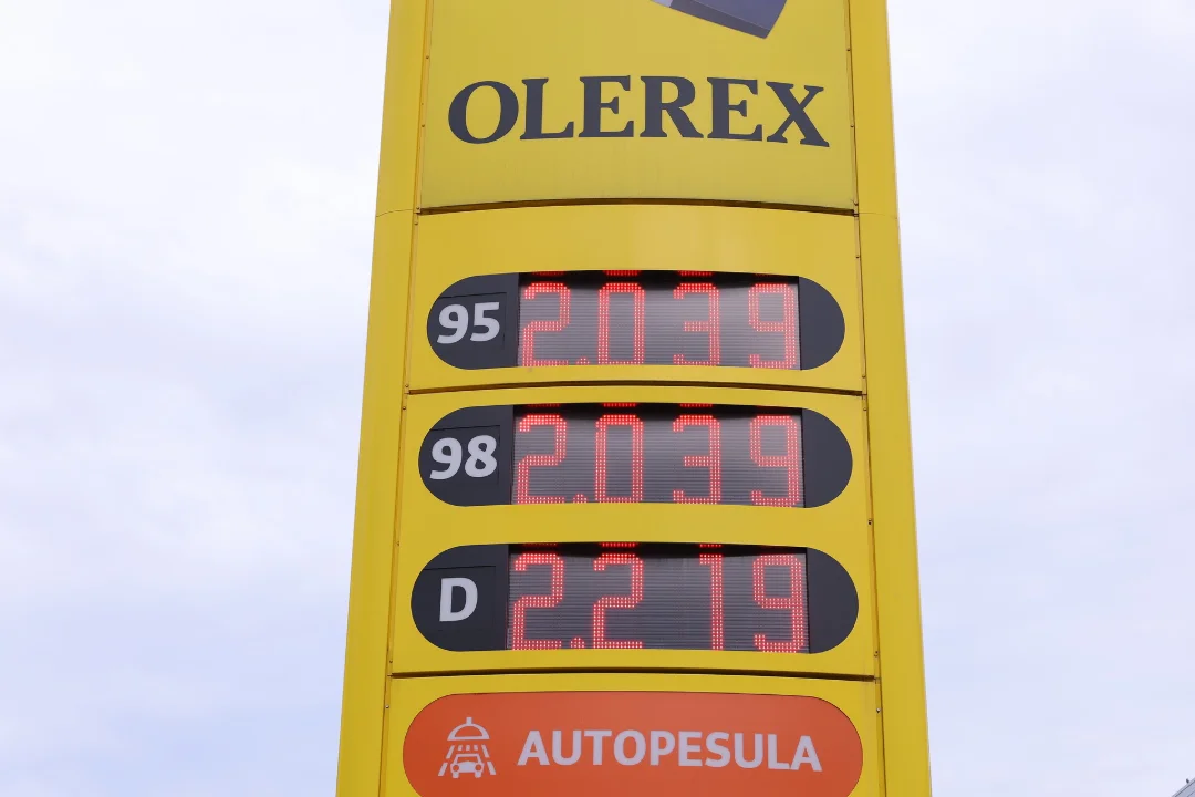 Kütusehinnad Eestis: diisel ületas tanklates 2,2 euro piiri