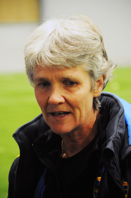 Tallinnas jagas jalgpallitreener Pia Sundhage oma tippkogemusi