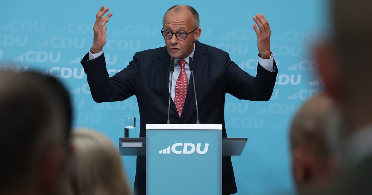 Saksamaa liidukantsler Friedrich Merz võitleb Berliinis poliitilise ellujäämise nimel
