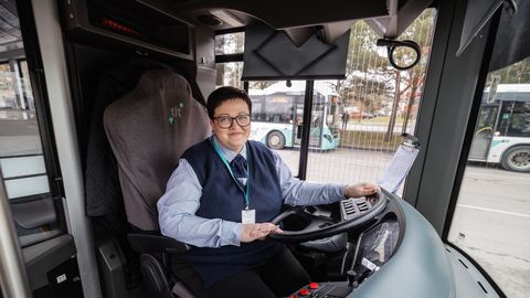 Ukraina juuksur muutus Tallinnas bussijuhiks: «Tahan olla kasulik»