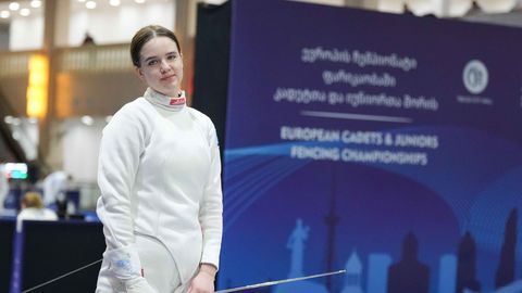 Kolm eesti noort vehklejat U23 EM-il edukalt startisid