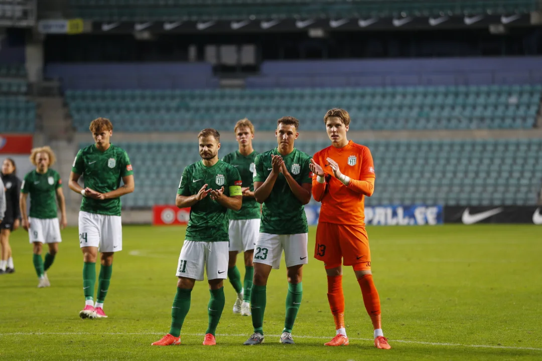 FC Flora kaotas Tallinnas Andorra klubile ja langes eurosarjast välja