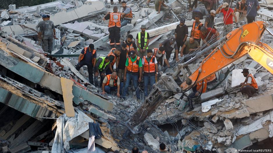 Gaza sektoris varises kokku hoone, hukkus vähemalt 20 inimest