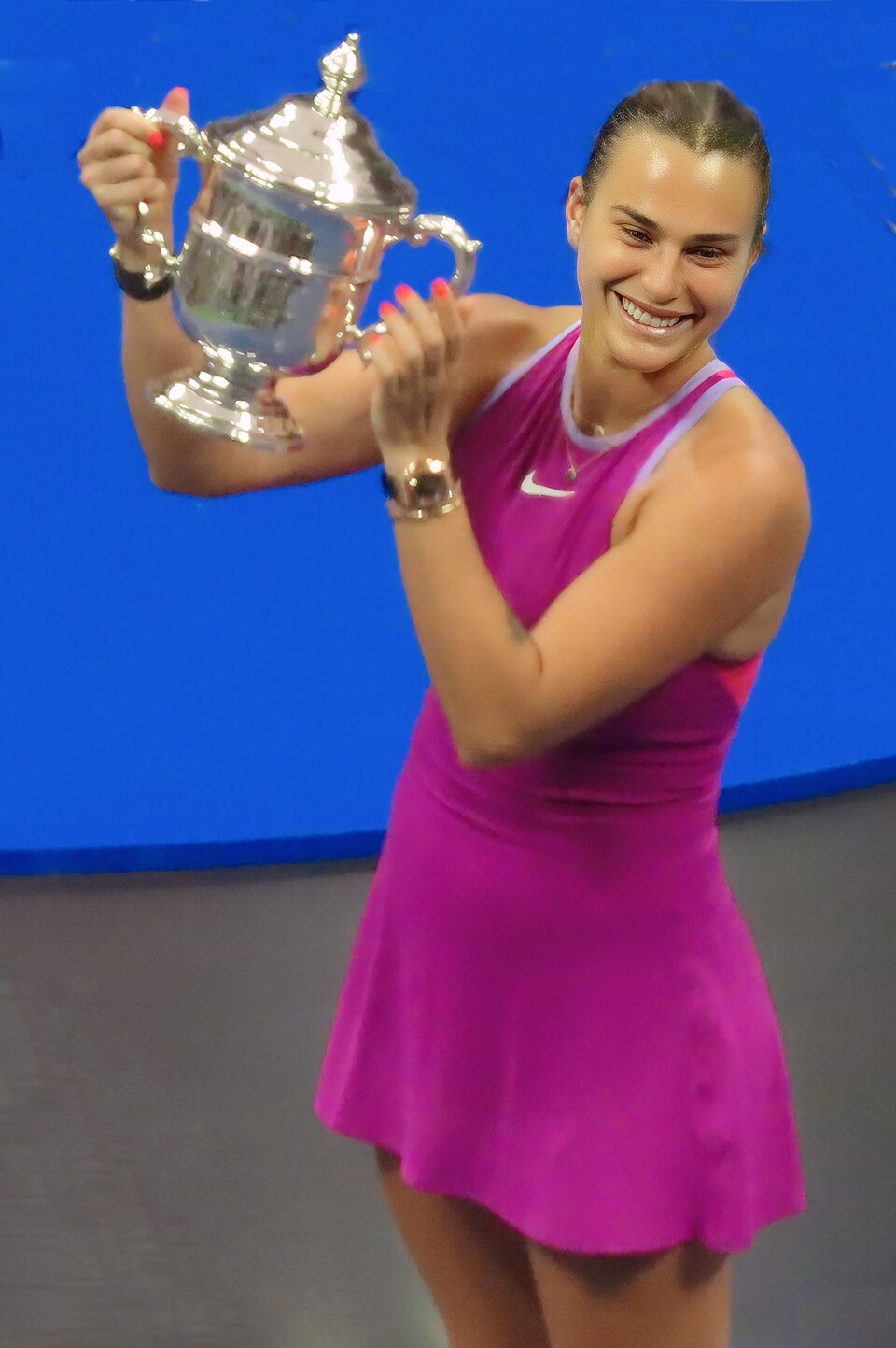 Maailma esireket Arina Sabalenka langes Torontos peetaval tenniseturniiril konkurentsist
