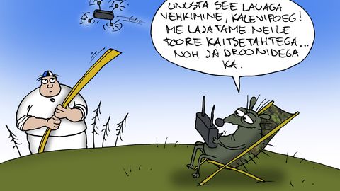 Eesti kaitseväe Kevadtorm-harjutus näitab meie kaitsevõimet