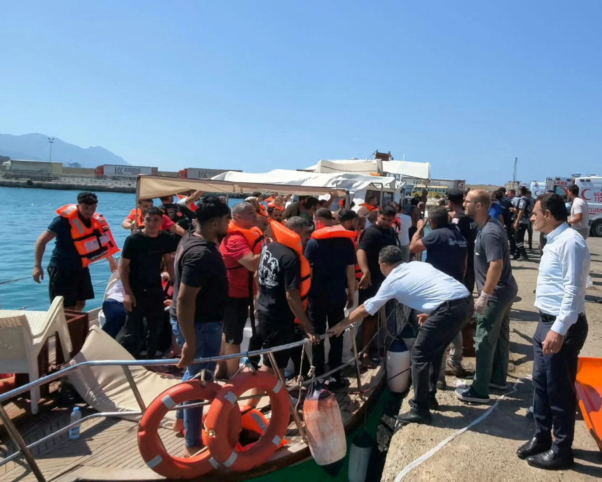 Vähemalt kuus hukkunut laevakatastroofis Põhja-Küprosel Kyrenia rannikul