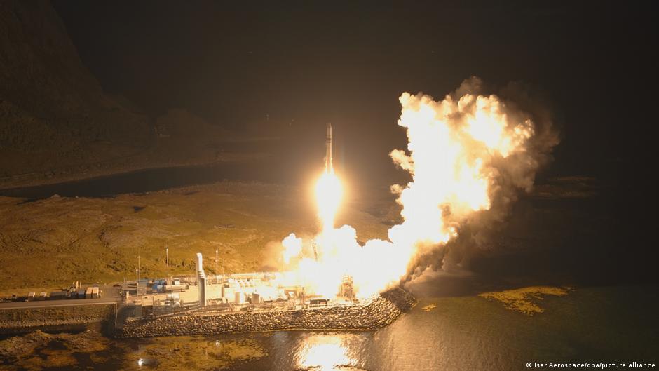 Saksa firma Isar Aerospace saatis Norras asuvast kosmosekeskusest orbiidile oma esimese raketi