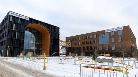 Tallinnasse valmib Eesti suurim puidust ehitus Loodusmajaga
