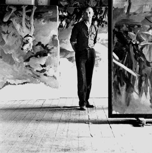 Suri legendaarne saksa kunstnik Georg Baselitz
