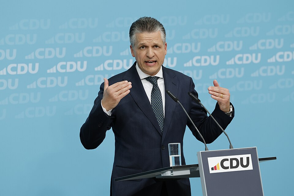 Merz pakkus Saksamaa CDU fraktsioonijuhiks Thorsten Frei