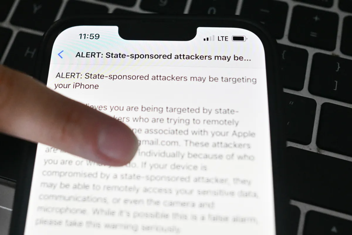 Apple saatis 110 riigi kasutajatele hoiatuse nuhkvara rünnakute kohta