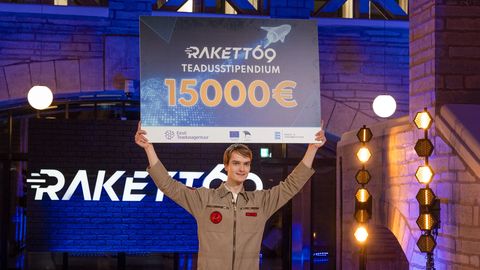 Informaatikatudeng Madis Roosma võitis telesaate "Rakett 69"
