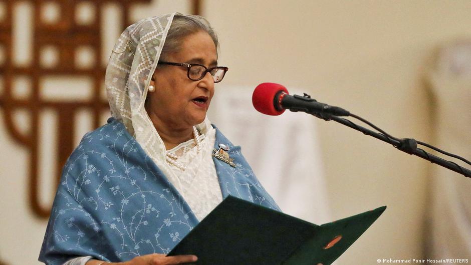 Bangladesh nõuab Delhilt selgitusi endise peaministri Sheikh Hasina eelseisva kõne tõttu