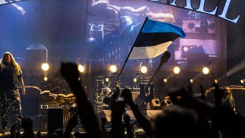 Swedish metal band Sabaton, who performed in Russian-occupied Crimea, returns to Tallinn concert