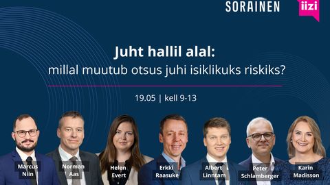 IIZI ja Sorainen korraldavad seminari juhtide vastutusest