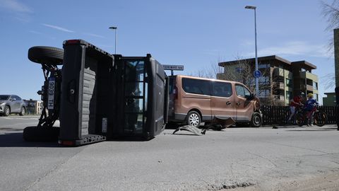 Liiklusõnnetus Rae vallas: nooruk hospitaliseeritud
