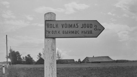 Uus raamat näitab, kuidas Eesti talud vägivallaga kolhoosideks muudeti