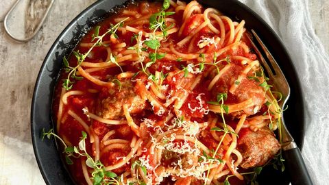 Lihapallidega spagetid: maailma armastatud roog