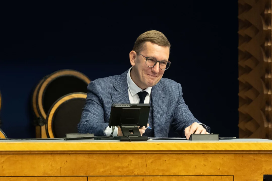 Government ministers answer questions at parliament's regular information hour